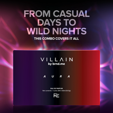 Load image into Gallery viewer, Villain Aura Luxury EDP Set of 3 Fragrances