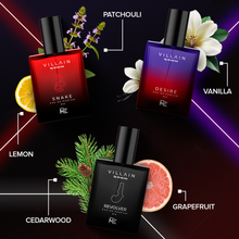 Load image into Gallery viewer, Villain Aura Luxury EDP Set of 3 Fragrances