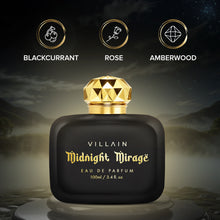 Load image into Gallery viewer, Villain Midnight Mirage Eau de Perfum for Men, 100ML