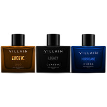 Load image into Gallery viewer, VILLAIN Legendary Trio Eau De Perfum 50 ml Pack of 3