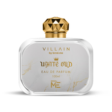 Load image into Gallery viewer, VILLAIN White Oud Eau De Parfum for Men | Long-Lasting Woody & Musky Fragrance - 100ml