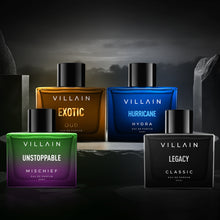 Load image into Gallery viewer, VILLAIN Master Collection Eau De Perfum 50 ml Pack of 4