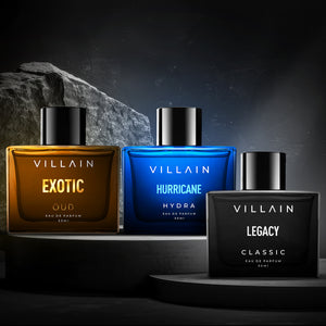 VILLAIN Legendary Trio Eau De Perfum 50 ml Pack of 3