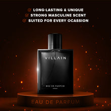 Load image into Gallery viewer, VILLAIN EAU DE PARFUM FOR MEN, 100ml