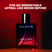Load image into Gallery viewer, Villain Desire Eau De Parfum For Men, 100ml
