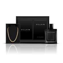 Load image into Gallery viewer, VILLAIN WICKED COMBO - VILLAIN CLASSIC PERFUME AND VILLAIN GOLD CHAIN