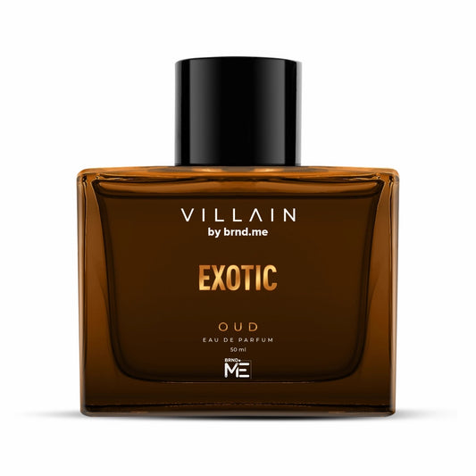 Villain Exotic Oud Eau De Parfum for Men 50ml