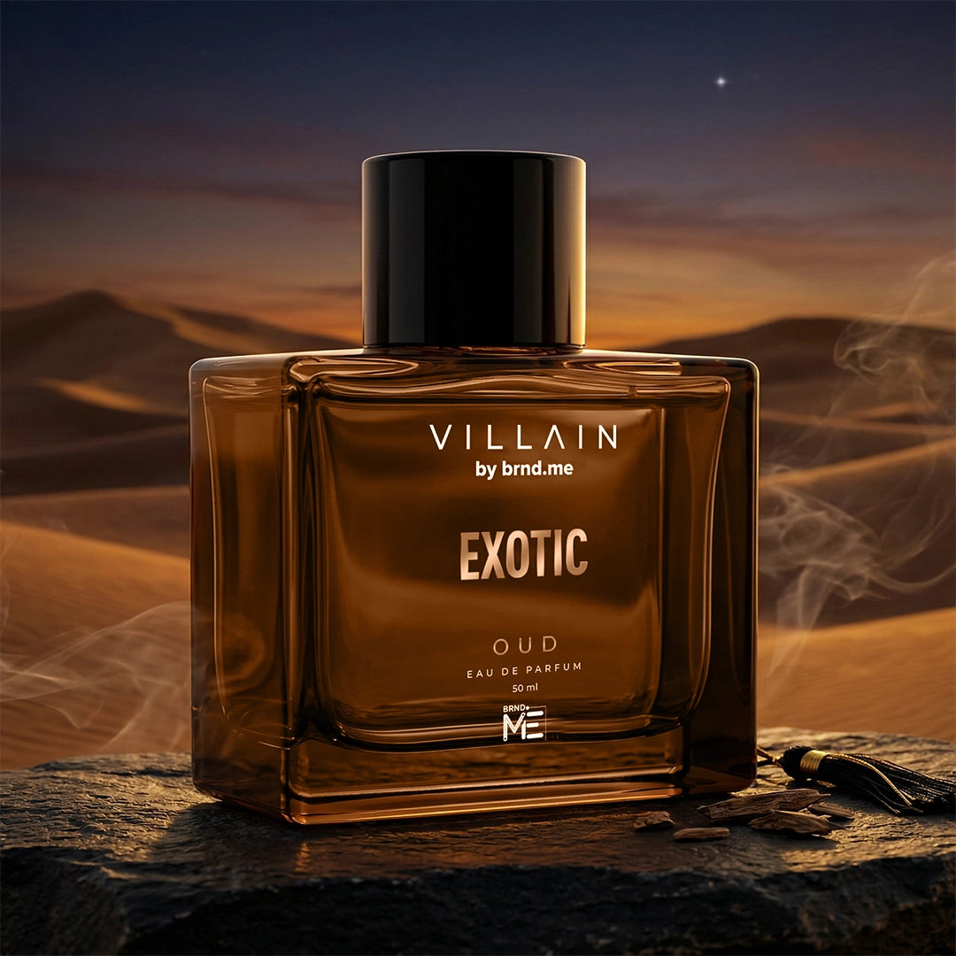Villain Exotic Oud Eau De Parfum for Men 50ml