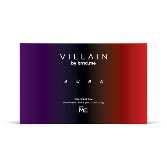 Villain Aura Gift Set for Him — 3 x 30ml