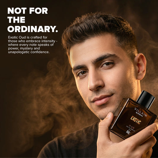Villain Exotic Oud Eau De Parfum for Men 50ml