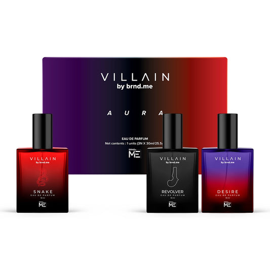 Villain Aura Gift Set for Him — 3 x 30ml