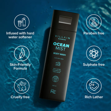 Villain Ocean Mist Hydrating Body Wash  - 250ml