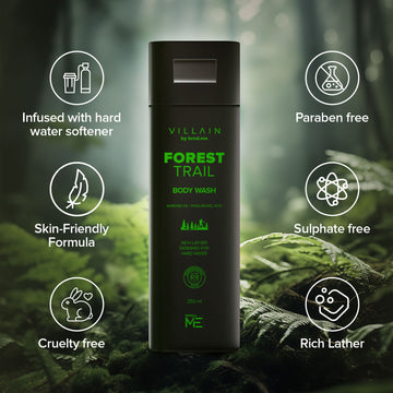 Villain Forest Trail Hydrating Body Wash  - 250ml