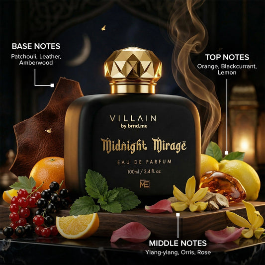 Villain Midnight Mirage Eau De Parfum for Men 100ml