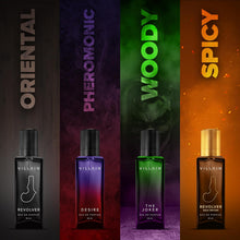 Load image into Gallery viewer, VILLAIN Roar Combo Luxury EDP Gift Set for Men, 4 Fragrances - | 4x20ml
