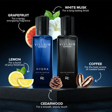 Villain AM/PM Perfume Duo Hydra & Classic EDP 2 × 20ml