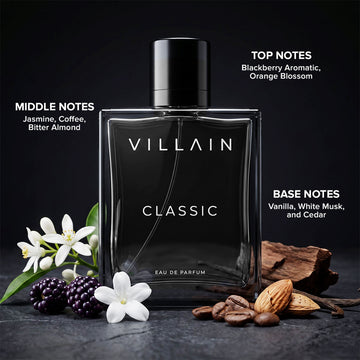 Villain Classic Eau De Parfum for Men 100ml
