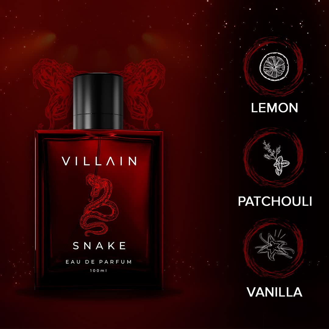 VILLAIN Snake & Hurricane Hydra Eau de Perfum Combo Pack of 2