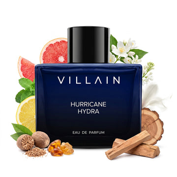 Villain Hurricane Hydra Eau De Parfum for Men 50ml