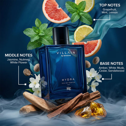 Villain Hydra Eau De Parfum for Men 100ml