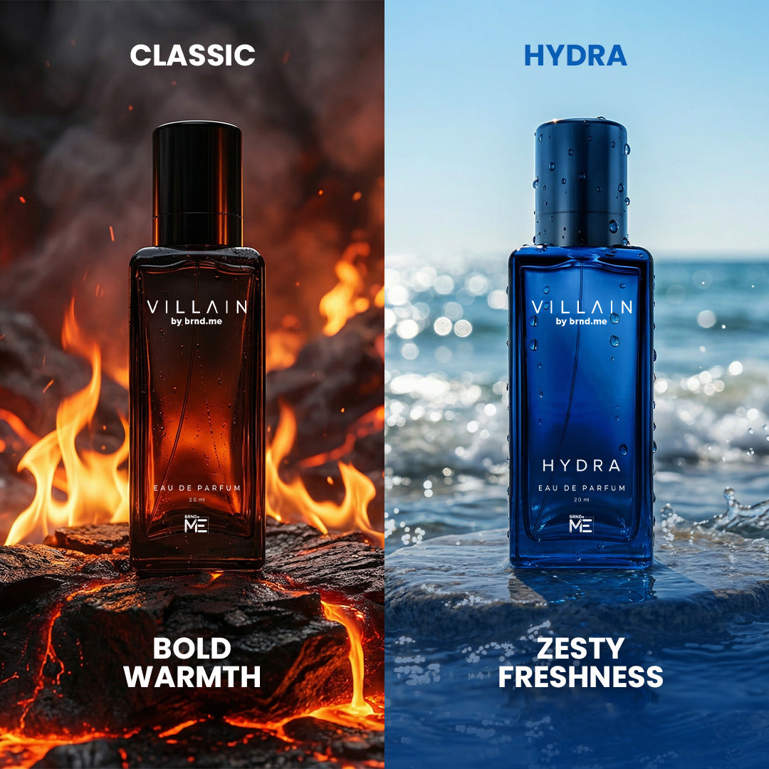 Villain AM/PM Perfume Duo Hydra & Classic EDP 2 × 20ml