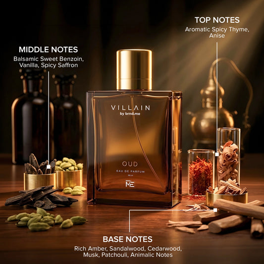 Villain Oud Eau De Parfum for Men 100ml
