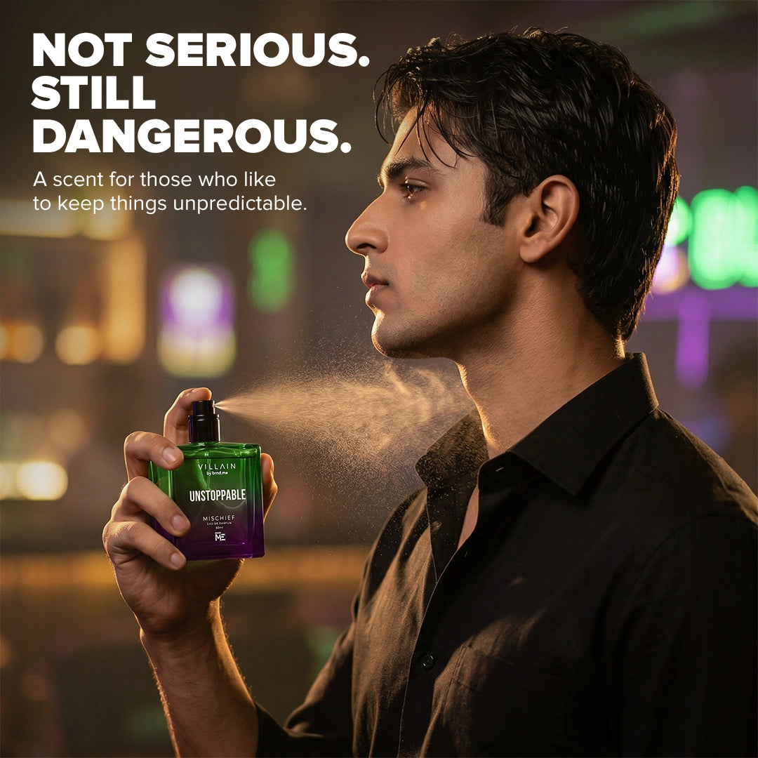 Villain Unstoppable Mischief Eau De Parfum for Men 50ml