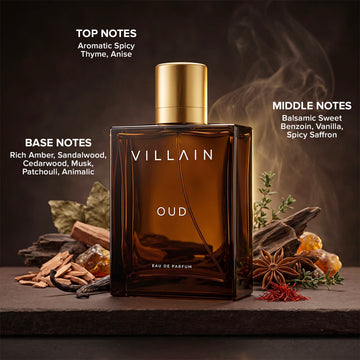 Villain Oud Eau De Parfum for Men 100ml