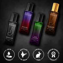 Load image into Gallery viewer, VILLAIN Roar Combo Luxury EDP Gift Set for Men, 4 Fragrances - | 4x20ml
