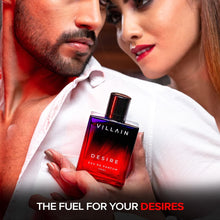 Load image into Gallery viewer, VILLAIN Desire &amp; Mischief Unstoppable Eau de Perfum Combo Pack of 2
