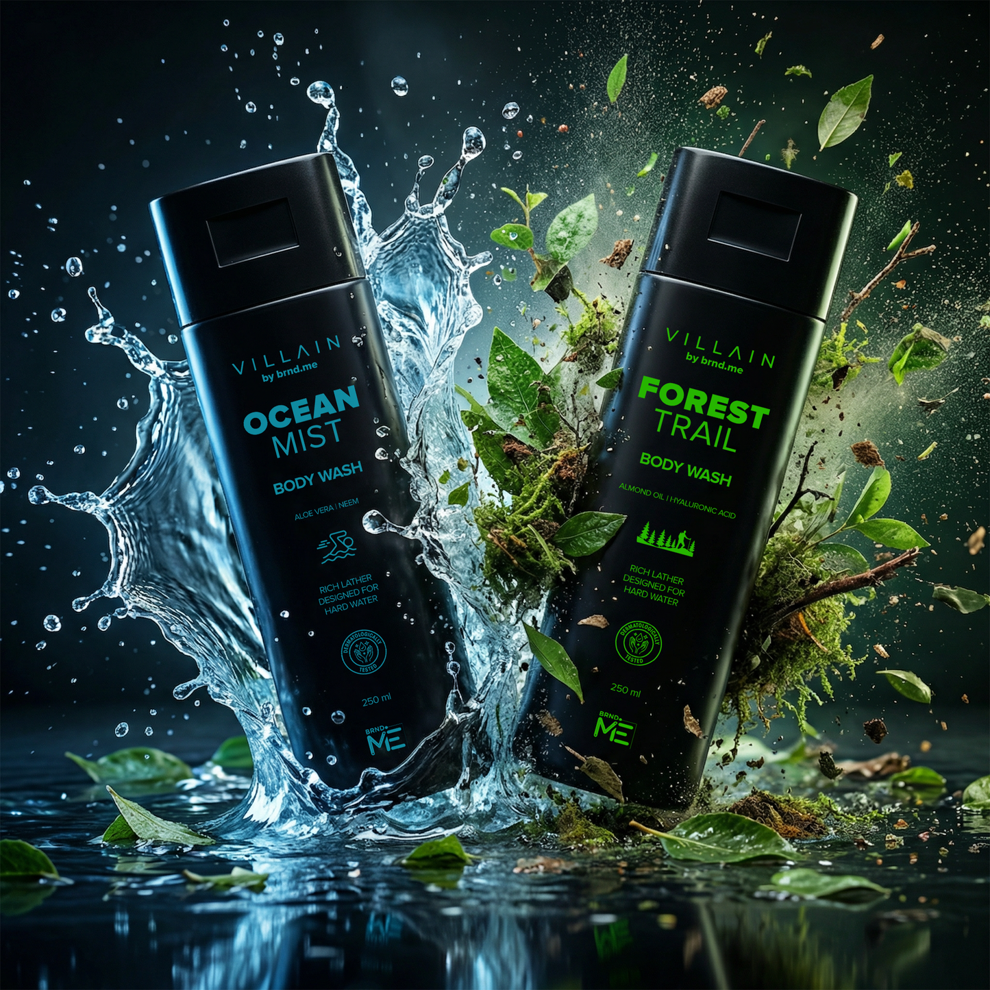 Villain Ultimate Duo : Body Wash Combo for Men (2 x 250 ML)
