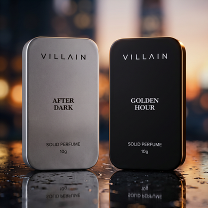 Villain Double Edged Solid Perfume - 2 × 10g