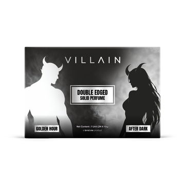 Villain Double Edged Solid Perfume - 2 × 10g
