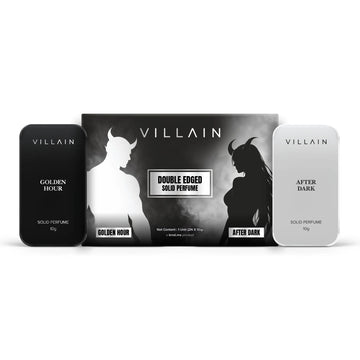 Villain Double Edged Solid Perfume - 2 × 10g