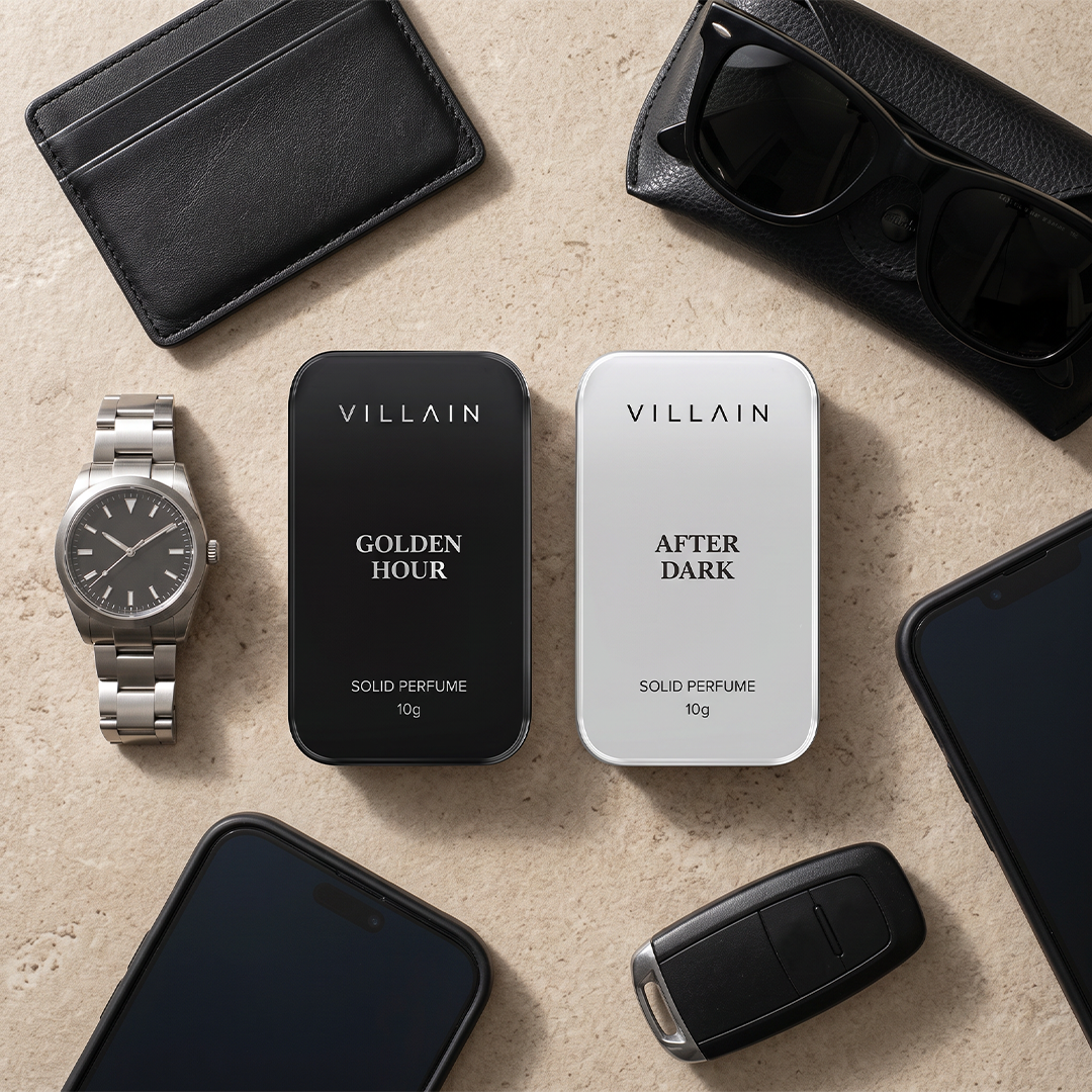 Villain Double Edged Solid Perfume - 2 × 10g