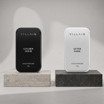 Villain Double Edged Solid Perfume - 2 × 10g
