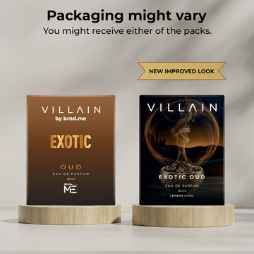 Villain Exotic Oud Eau De Parfum for Men 50ml