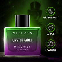 Load image into Gallery viewer, VILLAIN Voltage &amp; Unstoppable Mischief Eau de Perfum Combo Pack of 2
