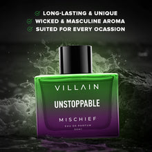 Load image into Gallery viewer, VILLAIN Voltage &amp; Unstoppable Mischief Eau de Perfum Combo Pack of 2
