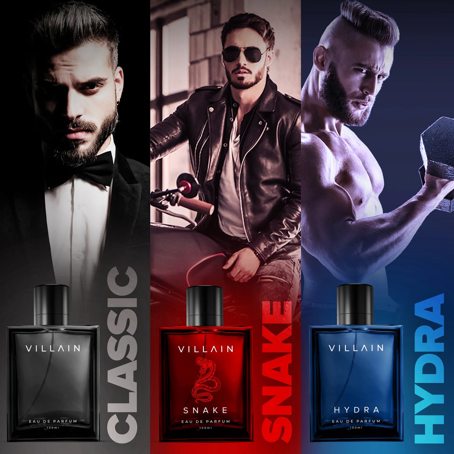 Villain Mashup Perfume Combo — 3 x 100ml