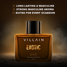 Load image into Gallery viewer, Villain Exotic OUD EDP for Men - 50 ML
