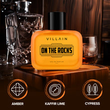 Load image into Gallery viewer, Villain On The Rocks Eau De Parfum, 100 ML
