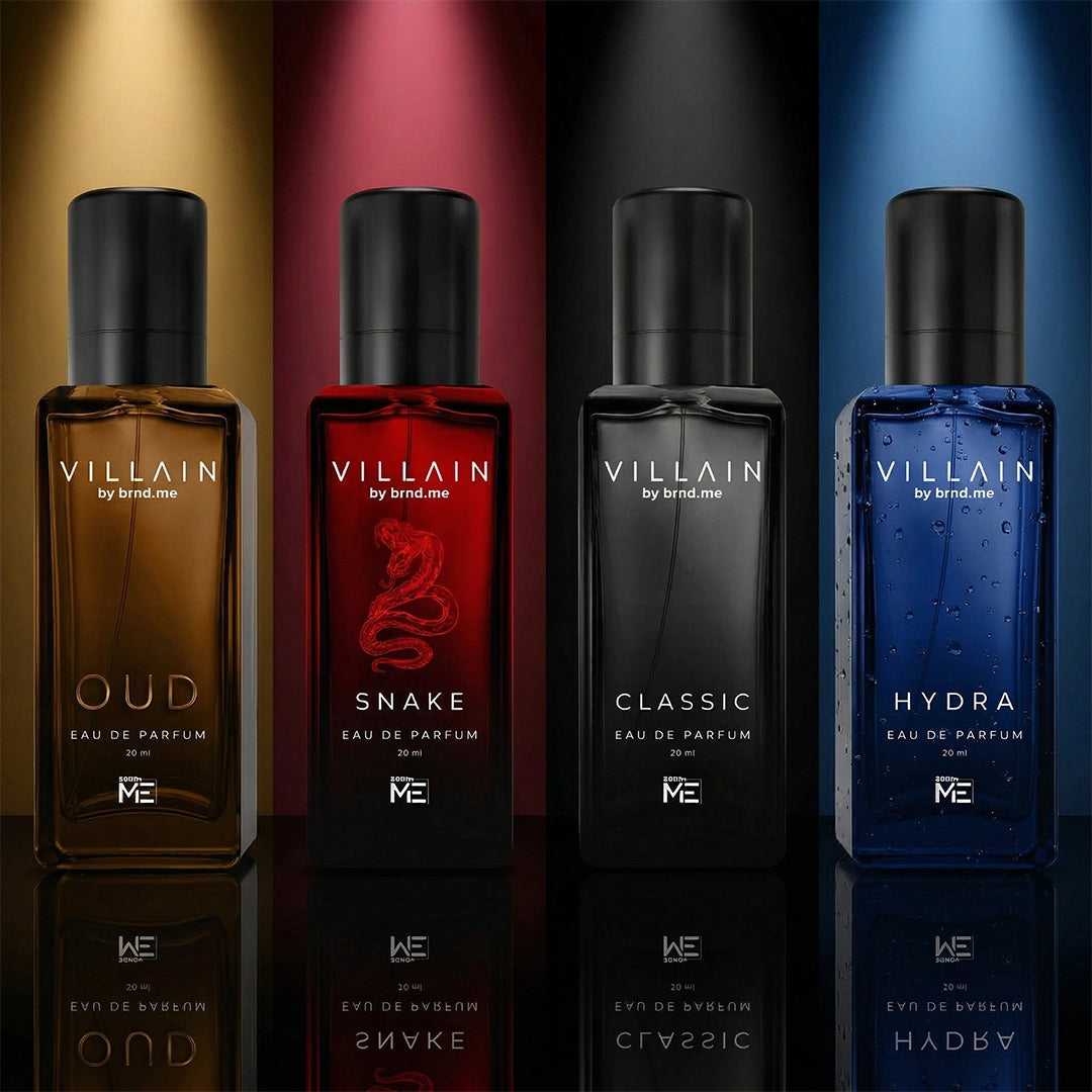 Villain Rebel Eau De Parfum Combo — 4 x 20ml