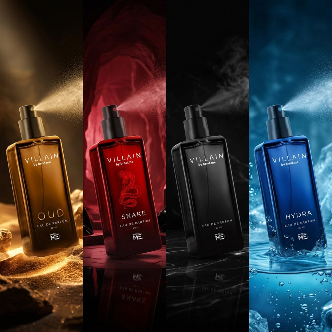 Villain Rebel Eau De Parfum Combo — 4 x 20ml