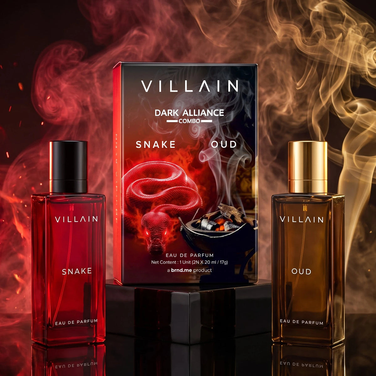 Villain Dark Alliance Eau De Parfum Combo – 2 × 20ml