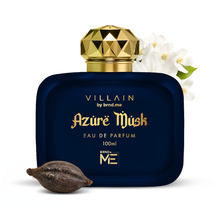 Load image into Gallery viewer, Villain Azure Musk Eau de Parfum – 100ml | Long-lasting, Bold &amp; Masculine Fragrance
