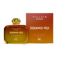 Load image into Gallery viewer, Villain Bukhoor Oud Eau de Parfum – 100ml | Bold, Oriental &amp; Long-Lasting Fragrance for Men

