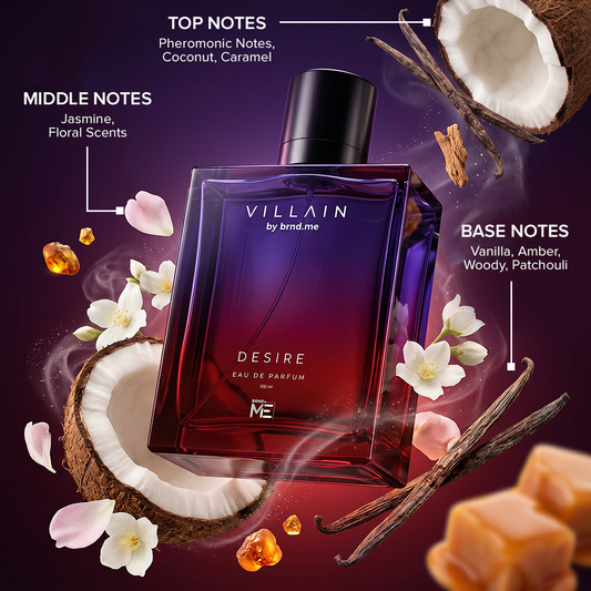 Villain Desire Eau De Parfum for Men 100ml