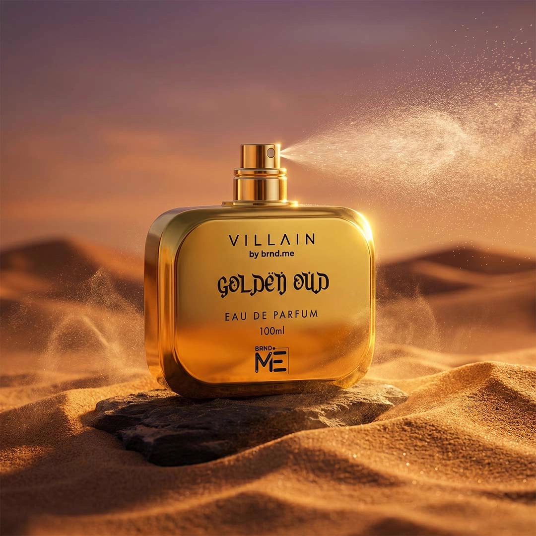 Villain Golden Oud Eau De Parfum for Men 100ml
