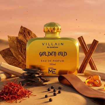 Villain Golden Oud Eau De Parfum for Men 100ml